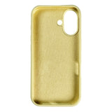 Nudient iPhone 16 Base Silicone Cover - Pale Yellow