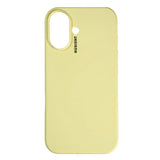 Nudient iPhone 16 Base Silicone Cover - Pale Yellow