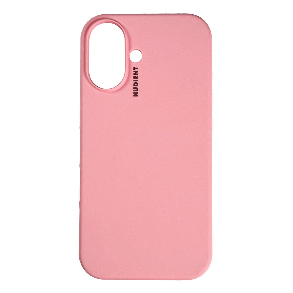 Nudient iPhone 16 Base Silicone Cover - Baby Pink