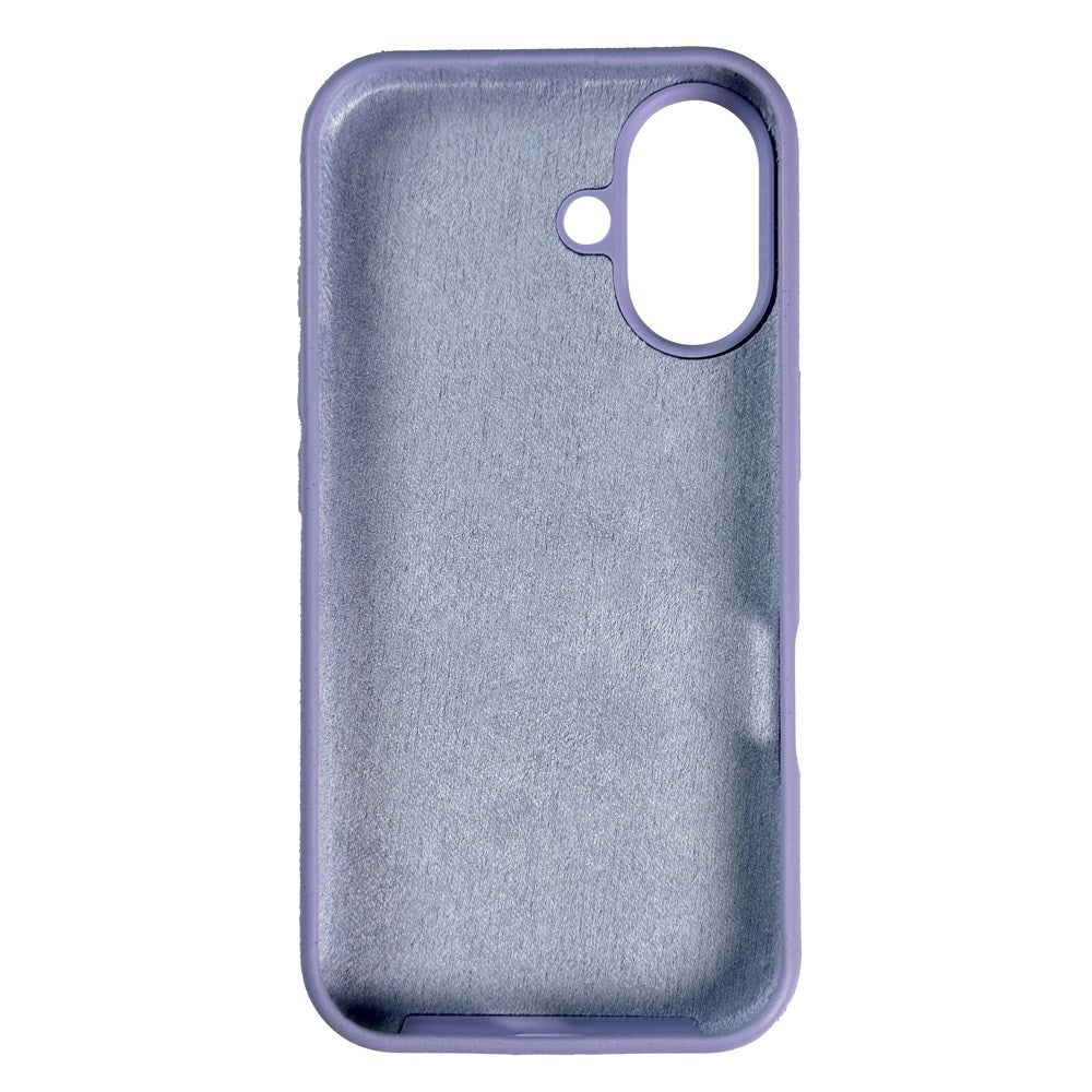 Nudient iPhone 16 Base Silicone Cover - Soft Purple