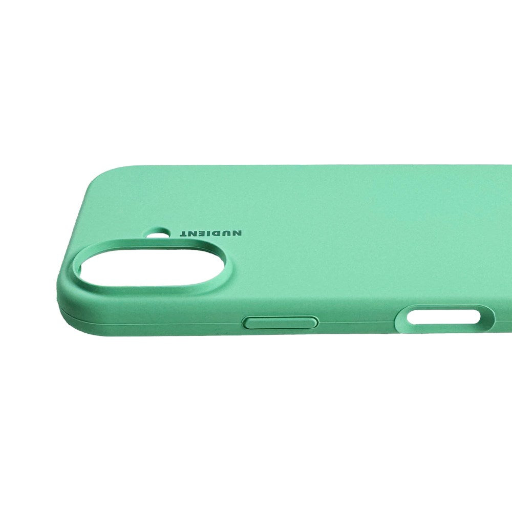 Nudient iPhone 16 Base Silicone Cover - Mint Green