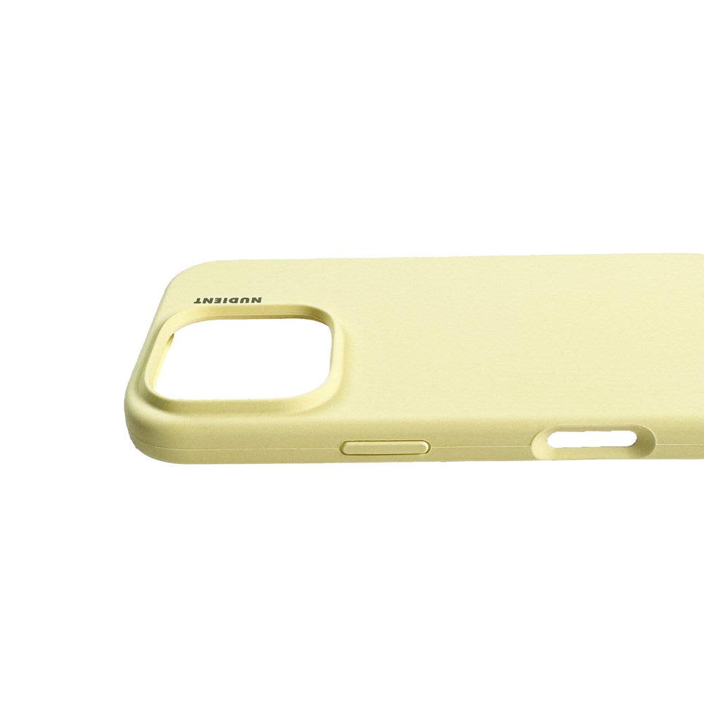 Nudient iPhone 16 Pro Base Silicone Cover - Pale Yellow