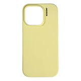 Nudient iPhone 16 Pro Base Silicone Cover - Pale Yellow