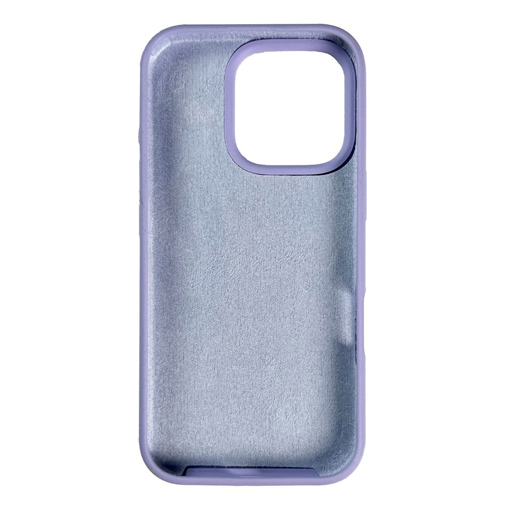 Nudient iPhone 16 Pro Base Silicone Cover - Soft Purple