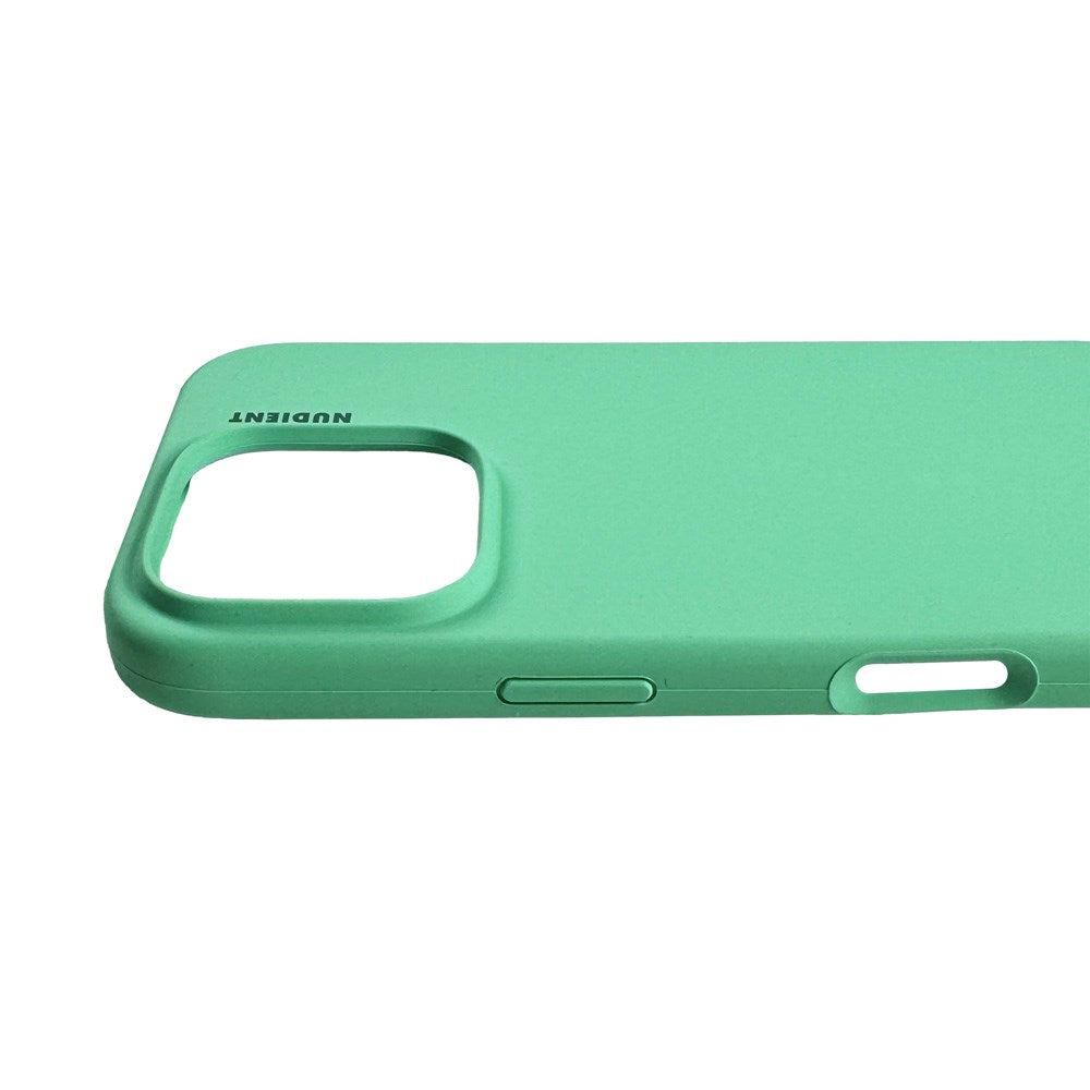 Nudient iPhone 16 Pro Base Silicone Cover - Mint Green