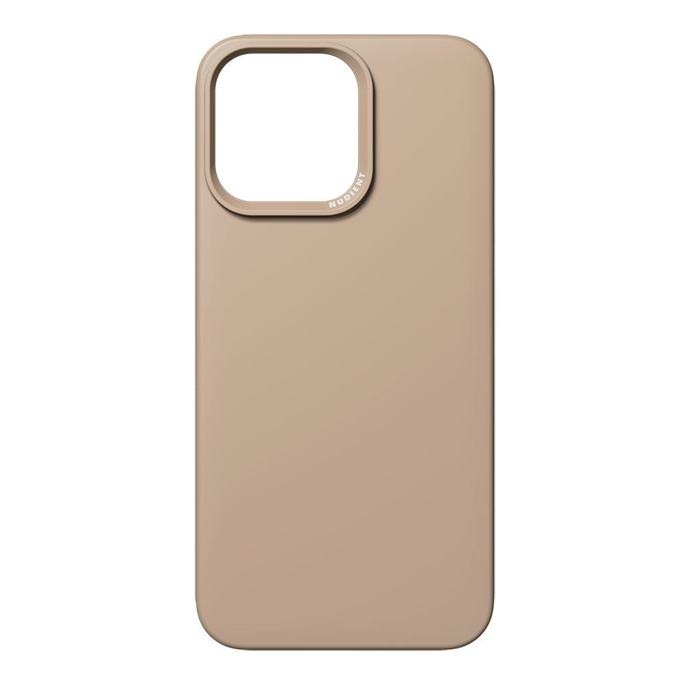 iPhone 15 Pro Max Nudient Thin Case Bagside Cover - MagSafe Kompatibel - Clay Beige (DEMO)