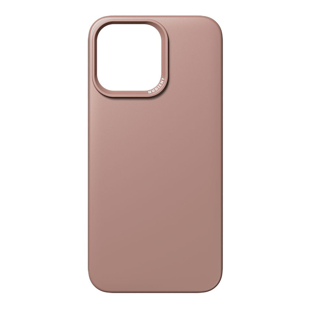 iPhone 15 Pro Max Nudient Thin Case Bagside Cover - MagSafe Kompatibel - Dusty Pink