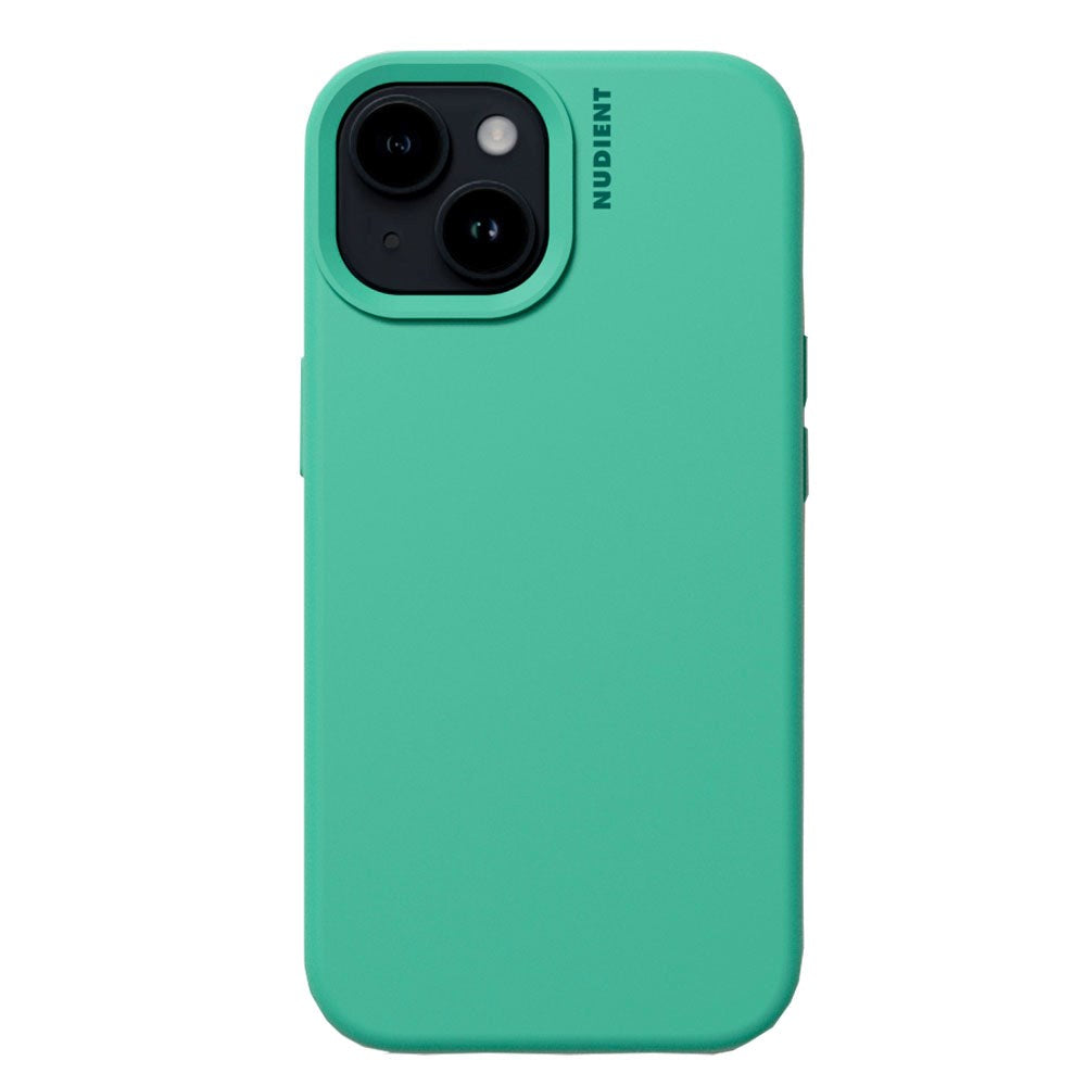 Nudient iPhone 15 Base Silicone Cover - Mintgreen