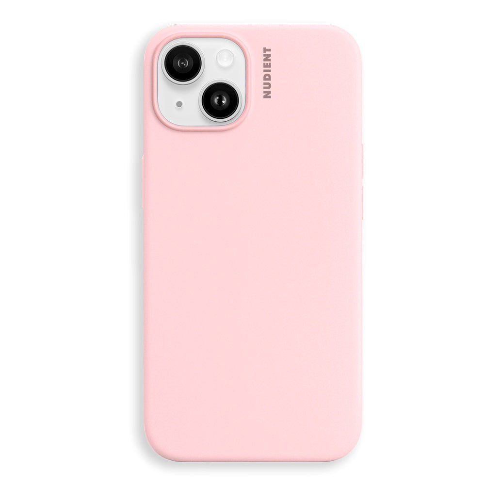 Nudient iPhone 14 Base Silicone Cover - Baby Pink