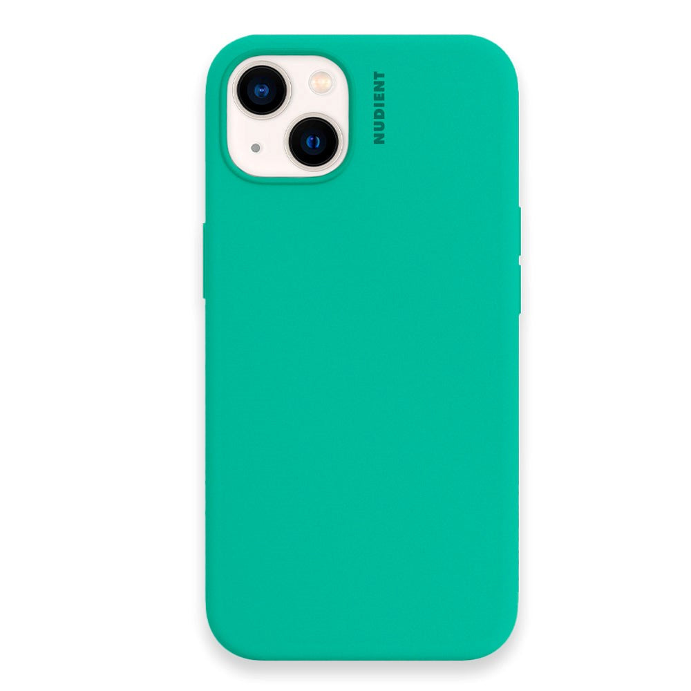 Nudient iPhone 13 Base Silicone Cover - Mint Green