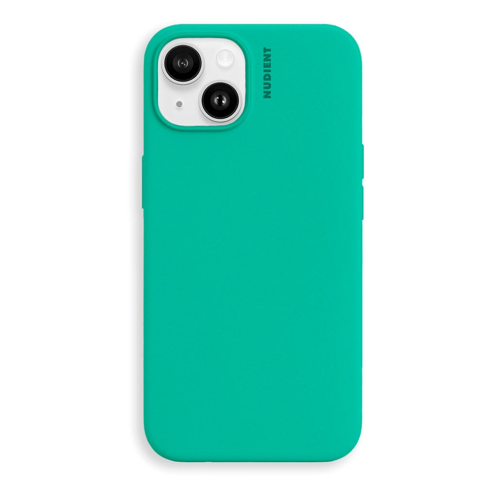 Nudient iPhone 14 Base Silicone Cover - Mint Green