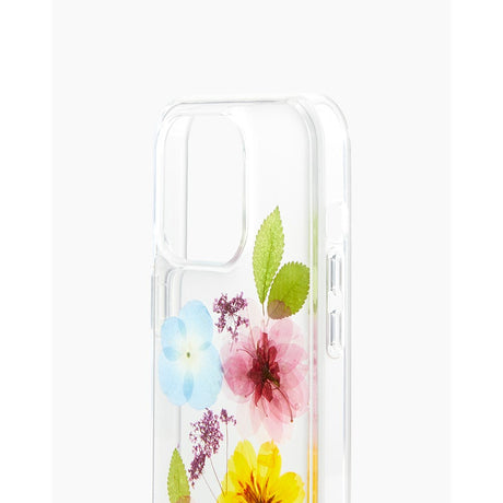 iPhone 15 Pro iDeal Of Sweden Clear Case - Summer Blossom