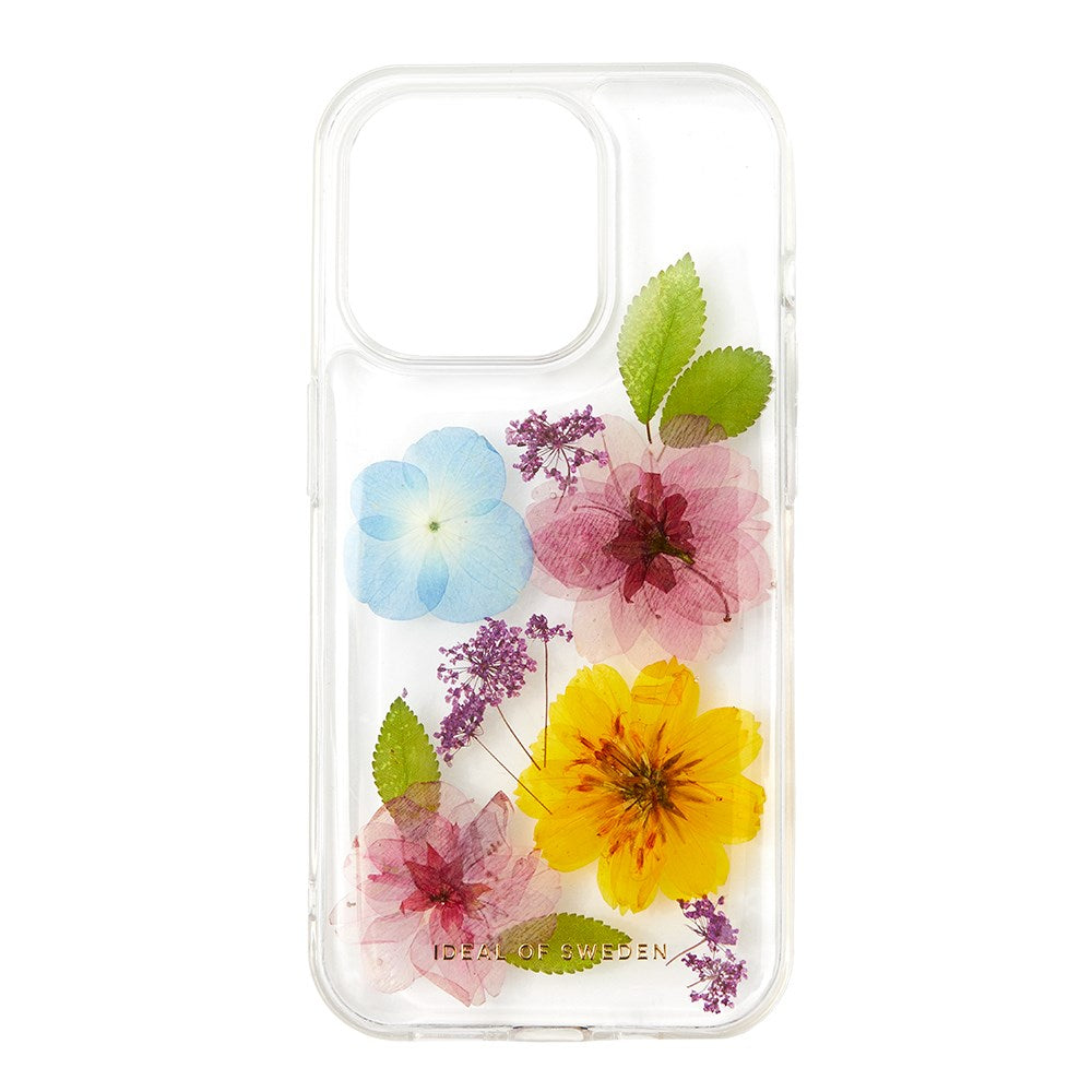 iPhone 15 Pro iDeal Of Sweden Clear Case - Summer Blossom