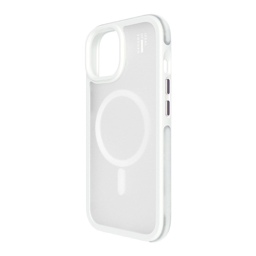 iPhone 15 iDeal Of Sweden Ideal Bumper Case - MagSafe Kompatibel - Cloudy White