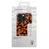 iPhone 15 Pro iDeal Of Sweden Clear Case - Tortoise