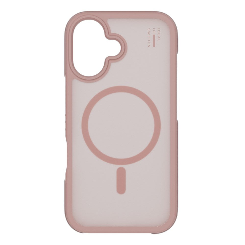 iPhone 16 iDeal Of Sweden Ideal Bumper Case - MagSafe Kompatibel - Blush Pink