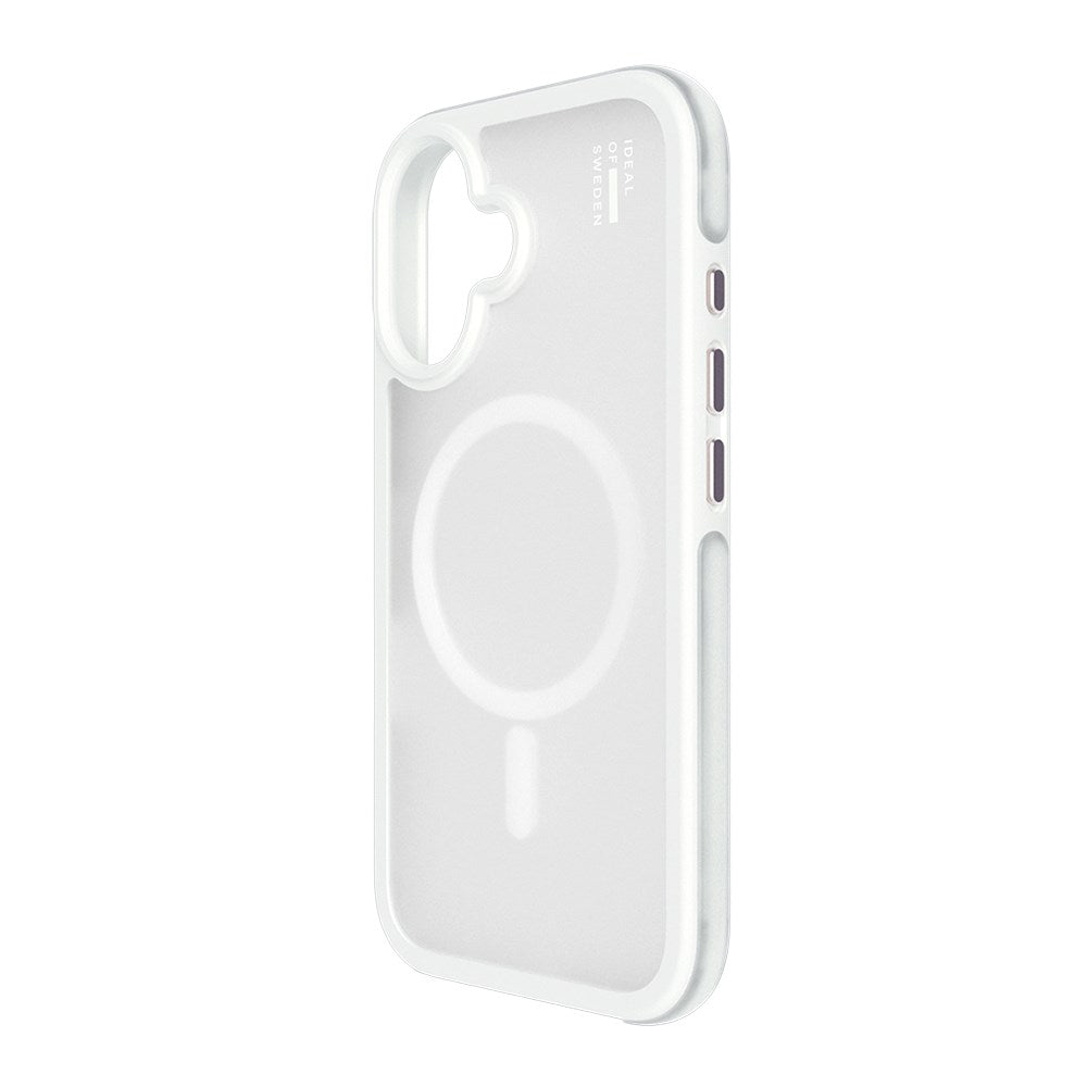 iPhone 16 iDeal Of Sweden Ideal Bumper Case - MagSafe Kompatibel - Cloudy White