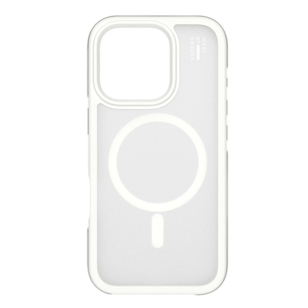 iPhone 16 Pro iDeal Of Sweden Ideal Bumper Case - MagSafe Kompatibel - Cloudy White