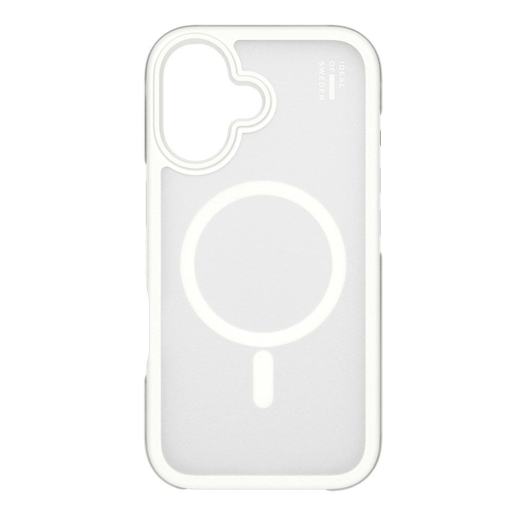 iPhone 16 Plus iDeal Of Sweden Ideal Bumper Case - MagSafe Kompatibel - Cloudy White