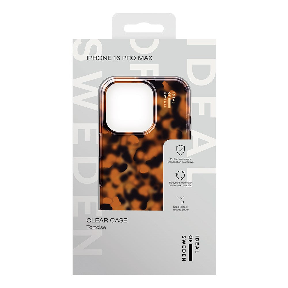 Iphone 16 Pro Max iDeal Of Sweden Clear Case - Tortoise