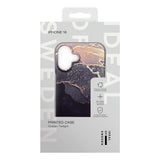 iPhone 16 iDeal Of Sweden Fashion Case - MagSafe Kompatibel - Golden Twilight Marble