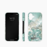 iPhone 16 iDeal Of Sweden Fashion Case - MagSafe Kompatibel - Azura Marble