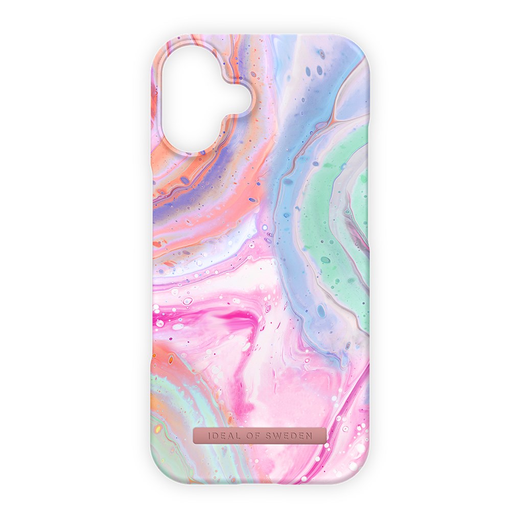 iPhone 16 iDeal Of Sweden Fashion Case - MagSafe Kompatibel - Pastel Marble