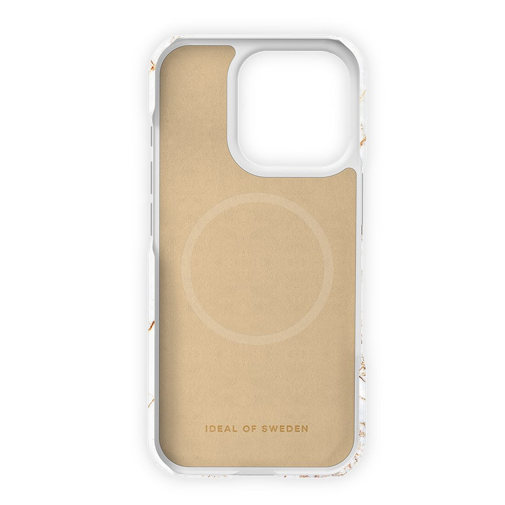 iPhone 16 Pro iDeal Of Sweden Fashion Case - MagSafe Kompatibel - Carrara Gold