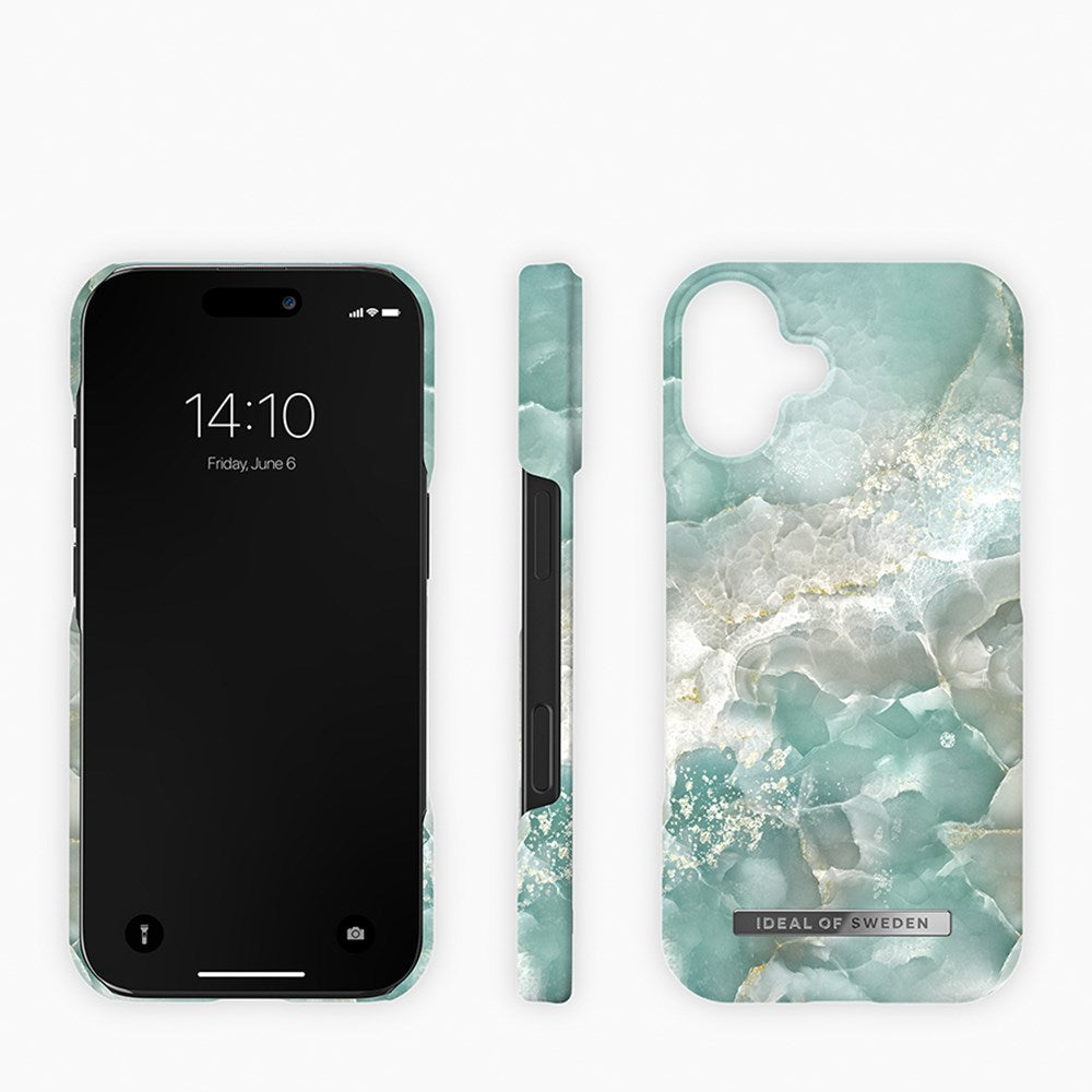 iPhone 16 Plus iDeal Of Sweden Fashion Case - MagSafe Kompatibel - Azura Marble