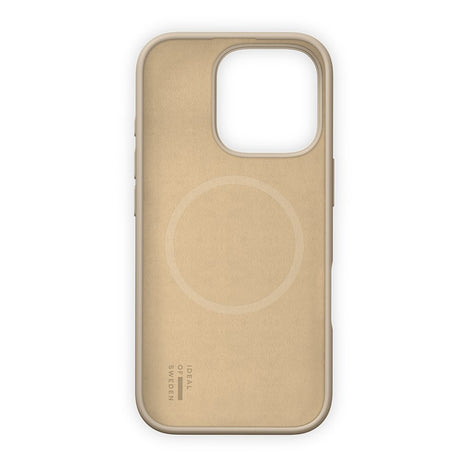 iPhone 16 Pro iDeal Of Sweden Silicone Case - MagSafe Kompatibel - Beige