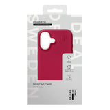 iPhone 16 iDeal Of Sweden Silicone Case - MagSafe Kompatibel - Cranberry