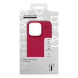 iPhone 16 Pro iDeal Of Sweden Silicone Case - MagSafe Kompatibel - Cranberry