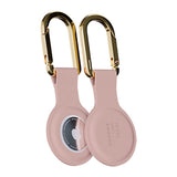 iDeal of Sweden Silikone  AirTag Holder m. Karabinhage - Blush Pink