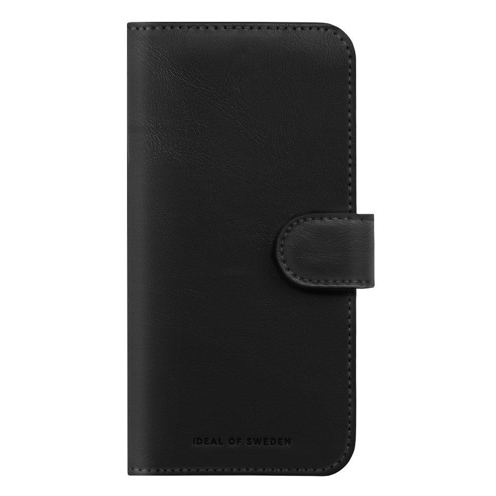 iDeal Of Sweden iPhone 16 Magnet Wallet+ Flip Cover - Black