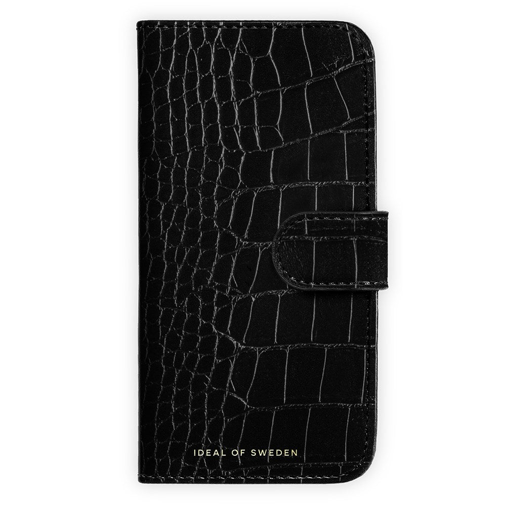 iDeal Of Sweden iPhone 16 Pro Max Magnet Wallet+ Flip Cover - Black Croco