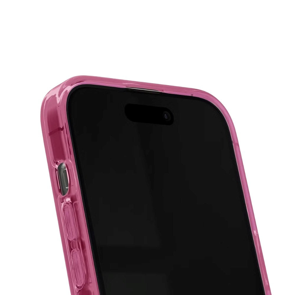 iPhone 17e / 16e / 15 / 14 / 13 iDeal Of Sweden Clear Cover - MagSafe Kompatibel - Cherry Crush