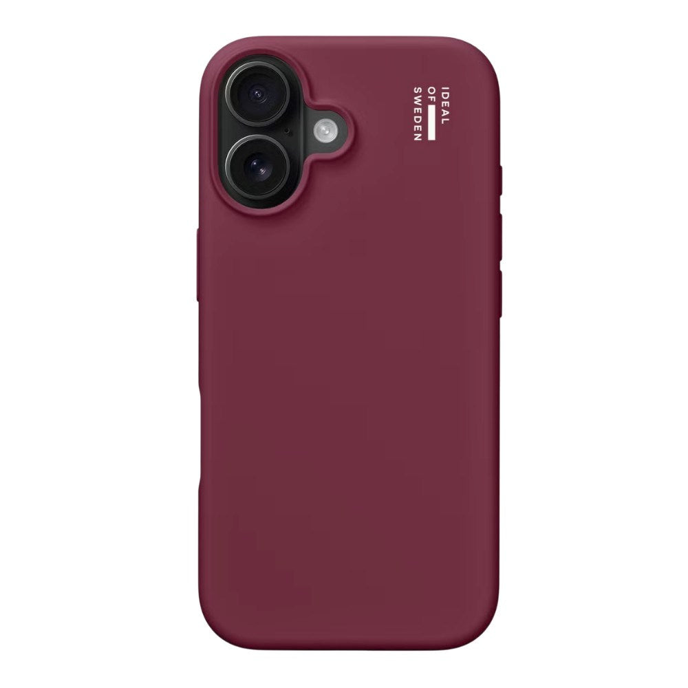 iDeal Of Sweden iPhone 16 Silikone Cover - MagSafe Kompatibelt - Fine Wine