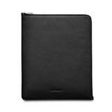 Woolnut iPad Pro 12.9" ( 2022 / 2021 / 2020 / 2018) / iPad Pro 13" (2024) Ægte Læder Folio Sleeve - Sort