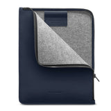 Woolnut PU Læder Folio Sleeve Til iPad / Tablet (295 x 230mm) - Blå