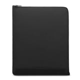 Woolnut PU Læder Folio Sleeve Til iPad / Tablet (325 x 265mm) - Sort