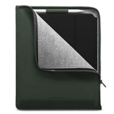 Woolnut PU Læder Folio Sleeve Til iPad / Tablet (325 x 265mm) - Grøn