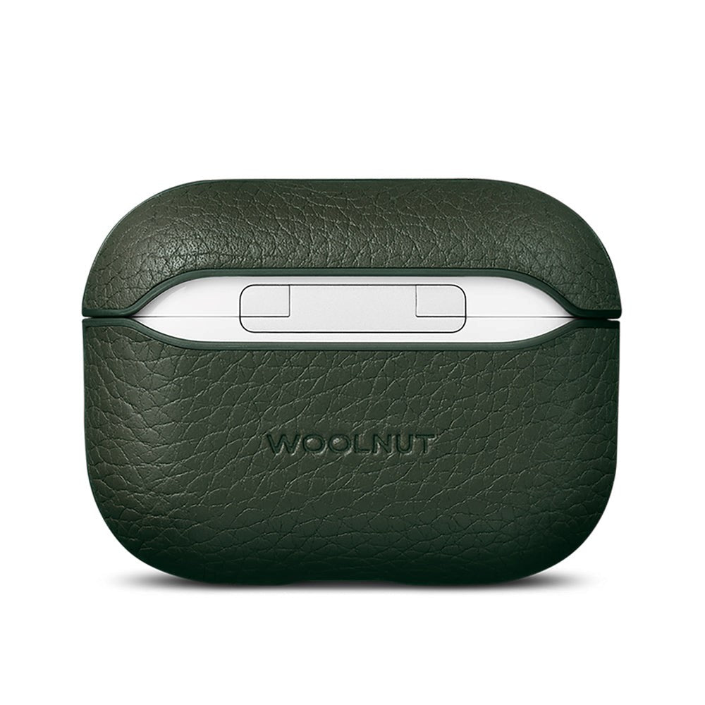 Woolnut AirPods Pro (2. gen.) Ægte Læder Cover - Grøn