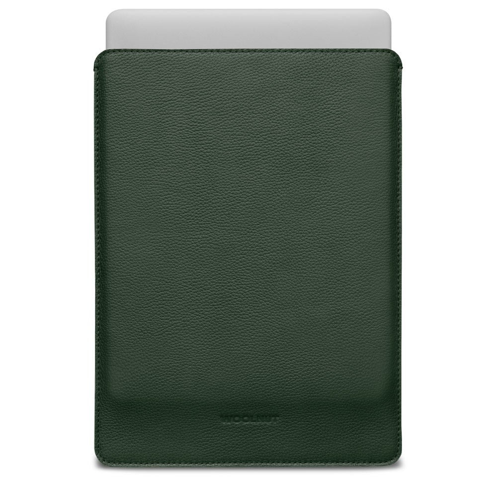 Woolnut Leather Sleeve til MacBook Neo 13 A18 Pro (2026) - Grøn