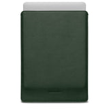 Woolnut Leather Sleeve til MacBook Neo 13 A18 Pro (2026) - Grøn