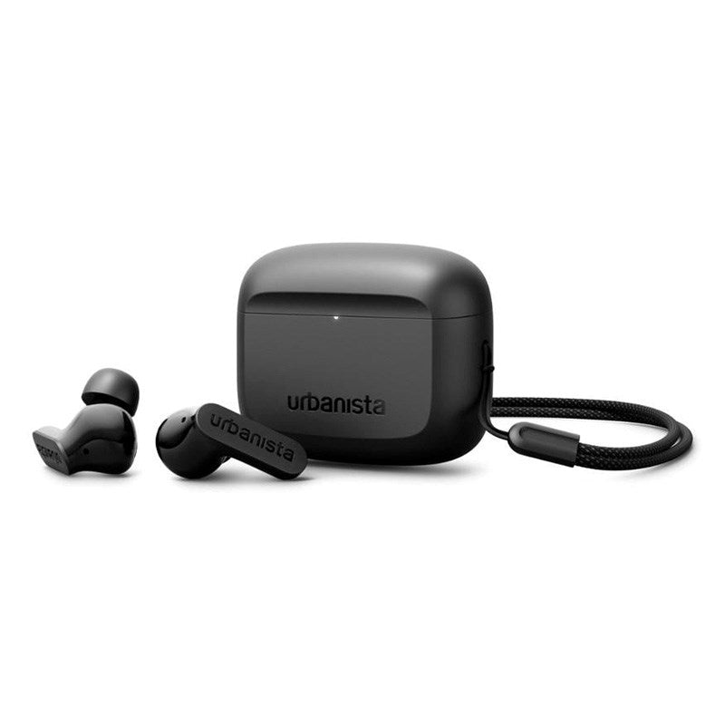 Urbanista Palo Alto True Wireless In-Ear Høretelefoner - Active Noise Cancelling - Midnight Black