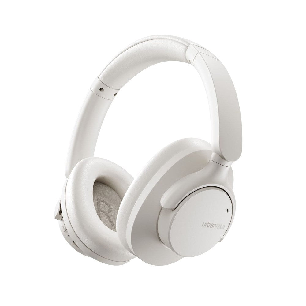 Urbanista Valencia Trådløse Over-Ear Hovedtelefoner - Active Noise Cancelling - Cloud White