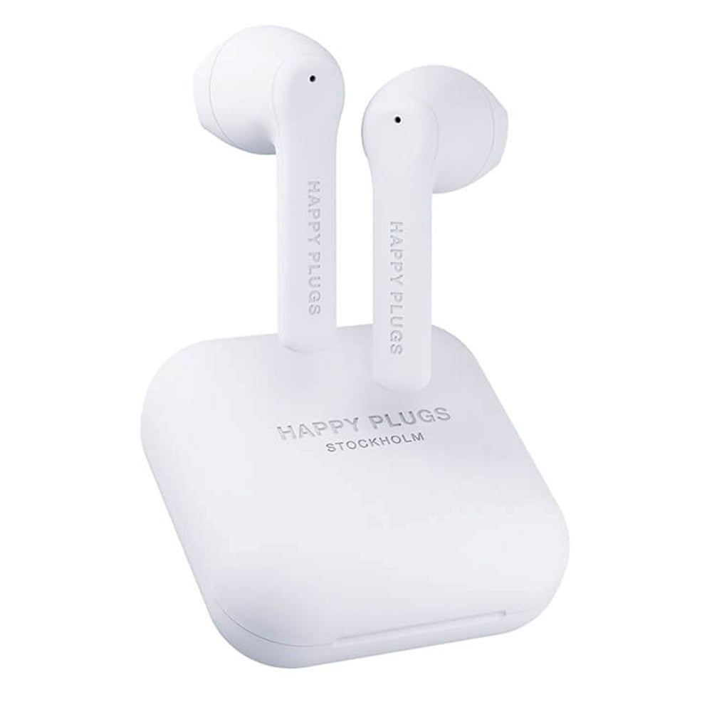 Happy Plugs Air 1 Go True Wireless Headset- In-Ear - Hvid