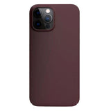 Nudient Thin Case V3 iPhone 12 / 12 Pro Cover - Sangria Red