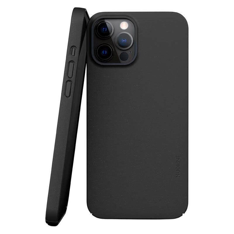 Nudient Thin Case V3 iPhone 12 / 12 Pro Cover - Ink Black