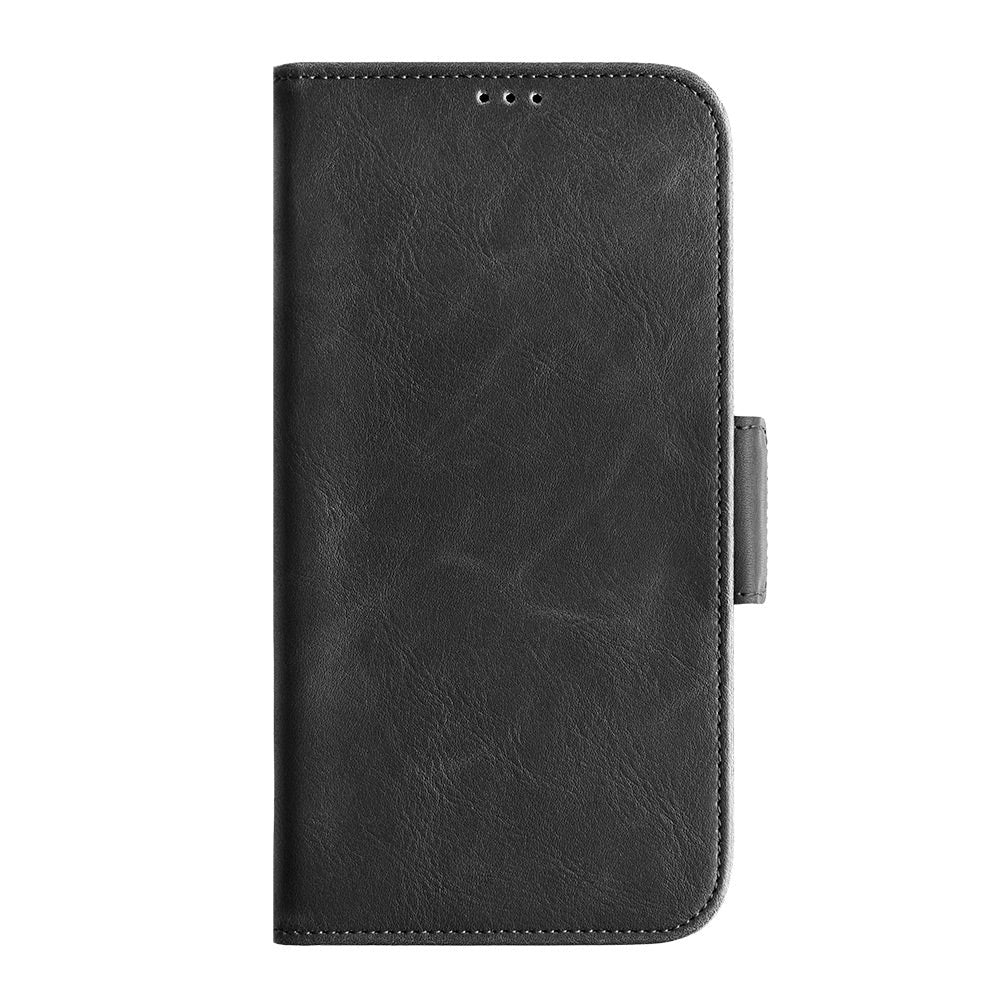 Samsung Galaxy S22 Key Nordfjord Slim Wallet Læder Cover m. Pung - Sort